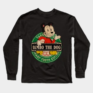 Bimbo The Dog - Retro Vintage Aesthetic Long Sleeve T-Shirt